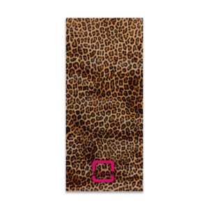 Telo mare leopardato marrone