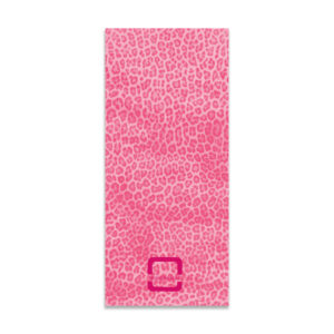 Telo mare leopardato rosa