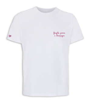 Maglietta Fragole, panna e champagne